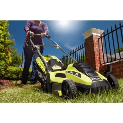 Deals 🎉 Lawn Mowers RYOBI 13 In. 11 Amp Corded Electric Walk Behind Push Mower And 8 Amp Electric Jet Fan Blower 😍 -Outdoors Sales unnamed file 1177