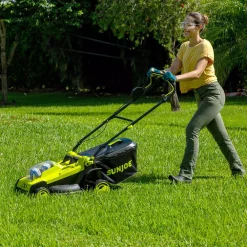 Best deal ❤️ Lawn Mowers Sun Joe 17 In. 48-Volt ION+ Cordless Electric Walk Behind Push Lawn Mower (Tool Only) ⭐ -Outdoors Sales unnamed file 1267
