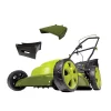 New ✔️ Lawn Mowers Sun Joe Mow Joe 20 In. 12 Amp Corded Electric Walk Behind Push Lawn Mower 🛒