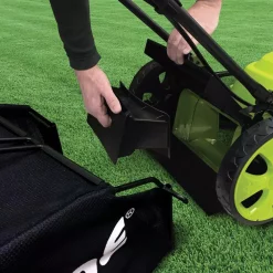 New ✔️ Lawn Mowers Sun Joe Mow Joe 20 In. 12 Amp Corded Electric Walk Behind Push Lawn Mower 🛒 -Outdoors Sales unnamed file 1309