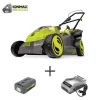 Best Pirce 🧨 Lawn Mowers Sun Joe 16 In. 40-Volt Cordless Battery Walk Behind Push Mower Kit With 4.0 Ah Battery + Charger 👏 -Outdoors Sales unnamed file 1325
