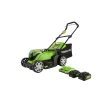 Buy 🤩 Lawn Mowers Greenworks 17 In. 48-Volt (2 X 24V) Battery Cordless Walk Behind Push Lawn Mower W/ 4.0 Ah Batteries & Dual Port Charger MO48B2210 😀 -Outdoors Sales unnamed file 1423