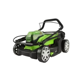 Buy 🤩 Lawn Mowers Greenworks 17 In. 48-Volt (2 X 24V) Battery Cordless Walk Behind Push Lawn Mower W/ 4.0 Ah Batteries & Dual Port Charger MO48B2210 😀 -Outdoors Sales unnamed file 1430