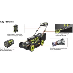 Top 10 🎁 Lawn Mowers RYOBI 20 In. 40-Volt Brushless Lithium-Ion Cordless Self-Propelled Walk Behind Mower With 2 6.0 Ah Batteries, Charger Included ✨ -Outdoors Sales unnamed file 1519