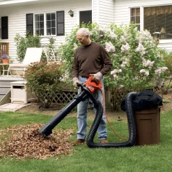 Promo 👏 Leaf Blowers BLACK+DECKER Leaf Collection System Attachment For Corded B+D 2-in-1 Leaf Blower/Vacuums 🔔 -Outdoors Sales unnamed file 1985