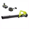 Buy 😀 Leaf Blowers RYOBI ONE+ 90 MPH 200 CFM 18-Volt Lithium-Ion Cordless Leaf Blower/Sweeper – 2.0 Ah Battery And Charger Included ✨