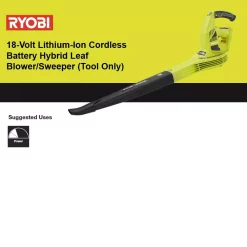 Flash Sale ❤️ Leaf Blowers RYOBI 40-Volt Lithium-Ion Cordless Battery Leaf Vacuum/Mulcher (Tool Only) 👍 -Outdoors Sales unnamed file 2165
