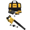 Best reviews of 👍 Leaf Blowers DEWALT 20-Volt MAX Cordless Compact Jobsite Blower 135 MPH 100 CFM With (2) 20-Volt 5.0Ah Batteries & Charger 🛒