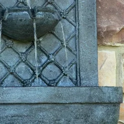 Buy 🌟 Outdoor Decor Sunnydaze Decor Rosette Resin Lead Solar Outdoor Wall Fountain ✨ -Outdoors Sales unnamed file 247