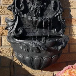New 🧨 Outdoor Decor Sunnydaze Decor 30 In. Stoic Courage Lion Head Solar Wall Fountain – Battery Backup 🧨 -Outdoors Sales unnamed file 256