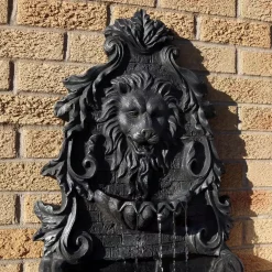 New 🧨 Outdoor Decor Sunnydaze Decor 30 In. Stoic Courage Lion Head Solar Wall Fountain – Battery Backup 🧨 -Outdoors Sales unnamed file 258