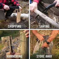 Cheapest 😍 Garden Tools Camillus Camtrax 12 In. Glass Filled Nylon Handle 3-in-1 Hatchet, Folding Saw And 🔨 Hammer With Molded Sheath ⌛ -Outdoors Sales unnamed file 26