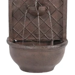 Hot Sale 🎉 Outdoor Decor Sunnydaze Decor Messina Resin Iron Electric Outdoor Wall Fountain 🎁 -Outdoors Sales unnamed file 288