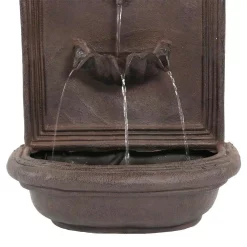 Brand new 👍 Outdoor Decor Sunnydaze Decor Seaside Iron Solar Powered Wall Fountain With Battery Backup 👍 -Outdoors Sales unnamed file 337