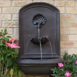 Brand new 👍 Outdoor Decor Sunnydaze Decor Seaside Iron Solar Powered Wall Fountain With Battery Backup 👍 -Outdoors Sales unnamed file 341