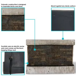 Best Pirce π€© Outdoor Decor Sunnydaze Decor 24 In. Ancient Outdoor Wall Water Fountain 𧨠13 Best Pirce π€© Outdoor Decor Sunnydaze Decor 24 In. Ancient Outdoor Wall Water Fountain 𧨠-Outdoors Sales unnamed file 43