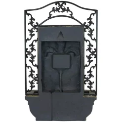 Outlet 🥰 Outdoor Decor Sunnydaze Decor French Lily Florentine Stone Electric Powered Outdoor Wall Fountain 😀 -Outdoors Sales unnamed file 449