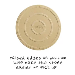 Budget ❤️ Grill Accessories Honey-Can-Do Honey-Can-Do 16 In. Round Non-Cracking Pizza Stone 🔔 -Outdoors Sales unnamed file 468