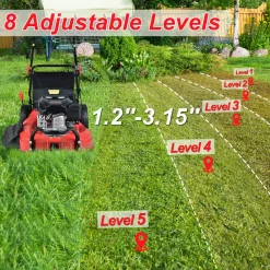 Cheap 🔔 Lawn Mowers PowerSmart 20 In. 3-in-1 170 Cc Gas Walk Behind Self Propelled Lawn Mower ⌛ -Outdoors Sales unnamed file 568