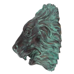 Promo 😉 Outdoor Decor Design Toscano 13 In. H Florentine Lion Head Bronze Wall Fountain 🥰 -Outdoors Sales unnamed file 63