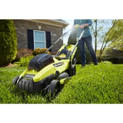 Cheapest 😀 Lawn Mowers RYOBI 13 In. ONE+ 18-Volt Lithium-Ion Battery Walk Behind Push Lawn Mower & String Trimmer – 4.0 Ah Battery/Charger Included 😀 -Outdoors Sales unnamed file 800