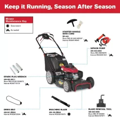 Hot Sale ✨ Lawn Mowers Troy-Bilt XP 21 In. 190 Cc Honda Gas Walk Behind Self Propelled Lawn Mower With High Rear Wheels, 3-in-1 TriAction Cutting System 🌟 -Outdoors Sales unnamed file 803