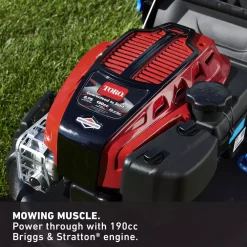 Best Sale 🎉 Lawn Mowers Toro 21 In. Super Recycler Personal Pace SmartStow 190cc Briggs Engine With Electric Start With FLEX Handle ⭐ -Outdoors Sales unnamed file 843