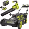 Cheapest 🎁 Lawn Mowers RYOBI 20 In. 40-Volt Brushless Lithium-Ion Cordless Self-Propelled Walk Behind Lawn Mower & Blower W/ 6.0 Ah Battery & Charger ⌛ -Outdoors Sales unnamed file 959