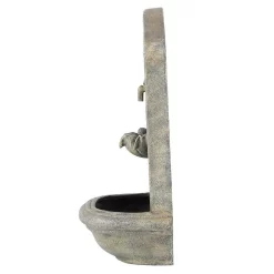 Outlet 👏 Outdoor Decor Sunnydaze Decor Seaside French Limestone Electric Powered Outdoor Wall Fountain 👍 -Outdoors Sales unnamed file 96