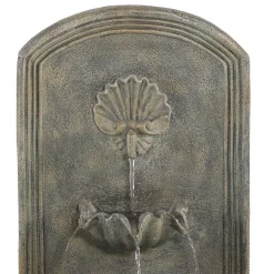Outlet 👏 Outdoor Decor Sunnydaze Decor Seaside French Limestone Electric Powered Outdoor Wall Fountain 👍 -Outdoors Sales unnamed file 97
