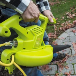 Hot Sale 🔔 Leaf Blowers Sun Joe 250 MPH 440 CFM 14 Amp Electric Handheld Blower/Vacuum/Mulcher In Green 🤩 -Outdoors Sales unnamed file 120