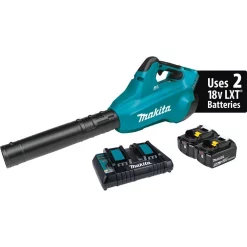 Best reviews of 🛒 Leaf Blowers Makita 120 MPH 473 CFM 18-Volt X2 (36-Volt) LXT Lithium-Ion Brushless Cordless Blower Kit With 2 Batteries 5.0Ah And Charger ✔️ -Outdoors Sales unnamed file 129