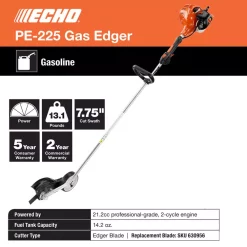 Hot Sale ✨ Trimmers ECHO 21.2 Cc Gas 2-Stroke Cycle Edger ❤️ -Outdoors Sales unnamed file 1290