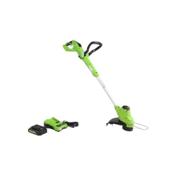 Deals 🌟 Trimmers Greenworks 12 In. 24-Volt Battery Cordless TORQDRIVE String Trimmer With 2.0 Ah USB Battery And Charger Included ST24B212 🛒 -Outdoors Sales unnamed file 1404