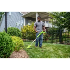Deals 🌟 Trimmers Greenworks 12 In. 24-Volt Battery Cordless TORQDRIVE String Trimmer With 2.0 Ah USB Battery And Charger Included ST24B212 🛒 -Outdoors Sales unnamed file 1405
