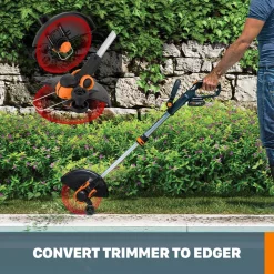 New 😀 Trimmers Worx POWER SHARE 20-Volt 12-in Cordless Grass Trimmer/Edger, Wheeled Edging, Command Feed (Bare Tool) 🧨 -Outdoors Sales unnamed file 1451