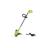 Wholesale 🎉 Trimmers Greenworks 10 In. 24-Volt Battery Cordless TORQDRIVE String Trimmer With 2.0 Ah USB Battery And Charger Included ST24B213 🎁
