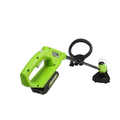 Wholesale 🎉 Trimmers Greenworks 10 In. 24-Volt Battery Cordless TORQDRIVE String Trimmer With 2.0 Ah USB Battery And Charger Included ST24B213 🎁 -Outdoors Sales unnamed file 1614