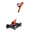 Best Sale ⭐ Trimmers BLACK+DECKER 12 In. 6.5 Amp Corded Electric Straight Shaft Single Line 3-in-1 String Grass Trimmer/Lawn Edger/Push Mower 💯