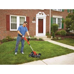 Best Sale ⭐ Trimmers BLACK+DECKER 12 In. 6.5 Amp Corded Electric Straight Shaft Single Line 3-in-1 String Grass Trimmer/Lawn Edger/Push Mower 💯 -Outdoors Sales unnamed file 1714