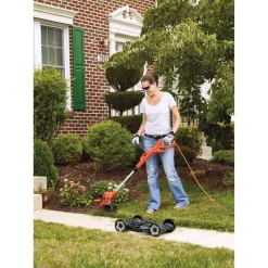 Best Sale ⭐ Trimmers BLACK+DECKER 12 In. 6.5 Amp Corded Electric Straight Shaft Single Line 3-in-1 String Grass Trimmer/Lawn Edger/Push Mower 💯 -Outdoors Sales unnamed file 1716