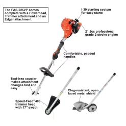 Flash Sale 🔔 Trimmers ECHO 21.2 Cc Gas 2-Stroke Cycle PAS Straight Shaft Trimmer And Edger Kit 😉 -Outdoors Sales unnamed file 1827