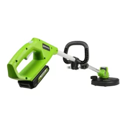 Buy 🤩 Trimmers Greenworks 12 In. 24-Volt Battery Cordless String Trimmer With 2.0 Ah USB Battery And Charger Included ST24B215 🔔 -Outdoors Sales unnamed file 1838