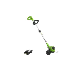 Buy 🤩 Trimmers Greenworks 12 In. 24-Volt Battery Cordless String Trimmer With 2.0 Ah USB Battery And Charger Included ST24B215 🔔 -Outdoors Sales unnamed file 1839