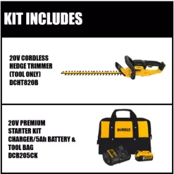 Budget 🔔 Trimmers DEWALT 22 In. 20V MAX Lithium-Ion Cordless Hedge Trimmer (Tool Only) With Bonus 20V MAX Lithium-Ion Starter Kit Included ❤️ -Outdoors Sales unnamed file 1939