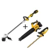 Best Sale 🔥 Trimmers DEWALT 14 In. 20V MAX Brushless Cordless String Trimmer With Bonus 20V Blower (Tool Only) And 20V Hedge Trimmer (Tool Only) 🤩