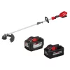 Hot Sale 😍 Trimmers Milwaukee M18 FUEL 18-Volt Lithium-Ion Brushless Cordless String Grass Trimmer With Attachment Capability 12 Ah And 8 Ah Batteries ❤️