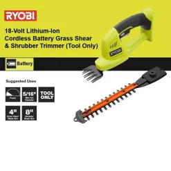 Promo 🥰 Trimmers RYOBI ONE+ 18-Volt Lithium-Ion Cordless Battery Grass Shear And Shrubber Trimmer (Tool Only) 💯 -Outdoors Sales unnamed file 2059