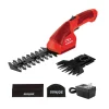 Coupon 🔥 Trimmers Sun Joe 7.2-Volt Cordless 2-in-1 Grass Shear And Hedge Trimmer, Red 🤩 -Outdoors Sales unnamed file 2068