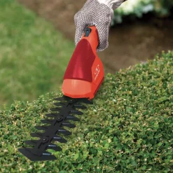 Coupon 🔥 Trimmers Sun Joe 7.2-Volt Cordless 2-in-1 Grass Shear And Hedge Trimmer, Red 🤩 -Outdoors Sales unnamed file 2072